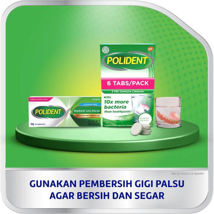 Polident Pembersih Gigi Palsu