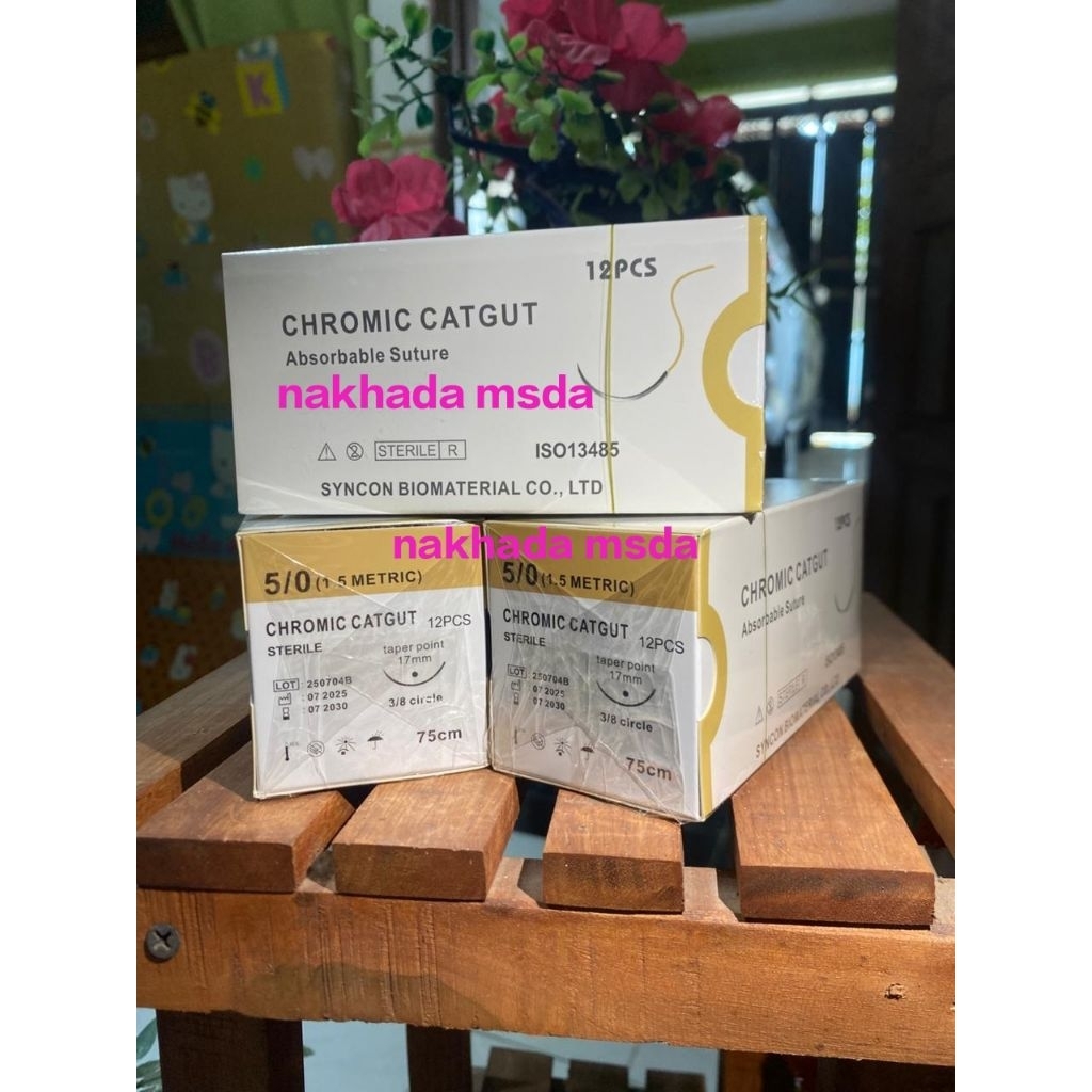 sir kum CHROMIC 5/0 j. bu la t syncon