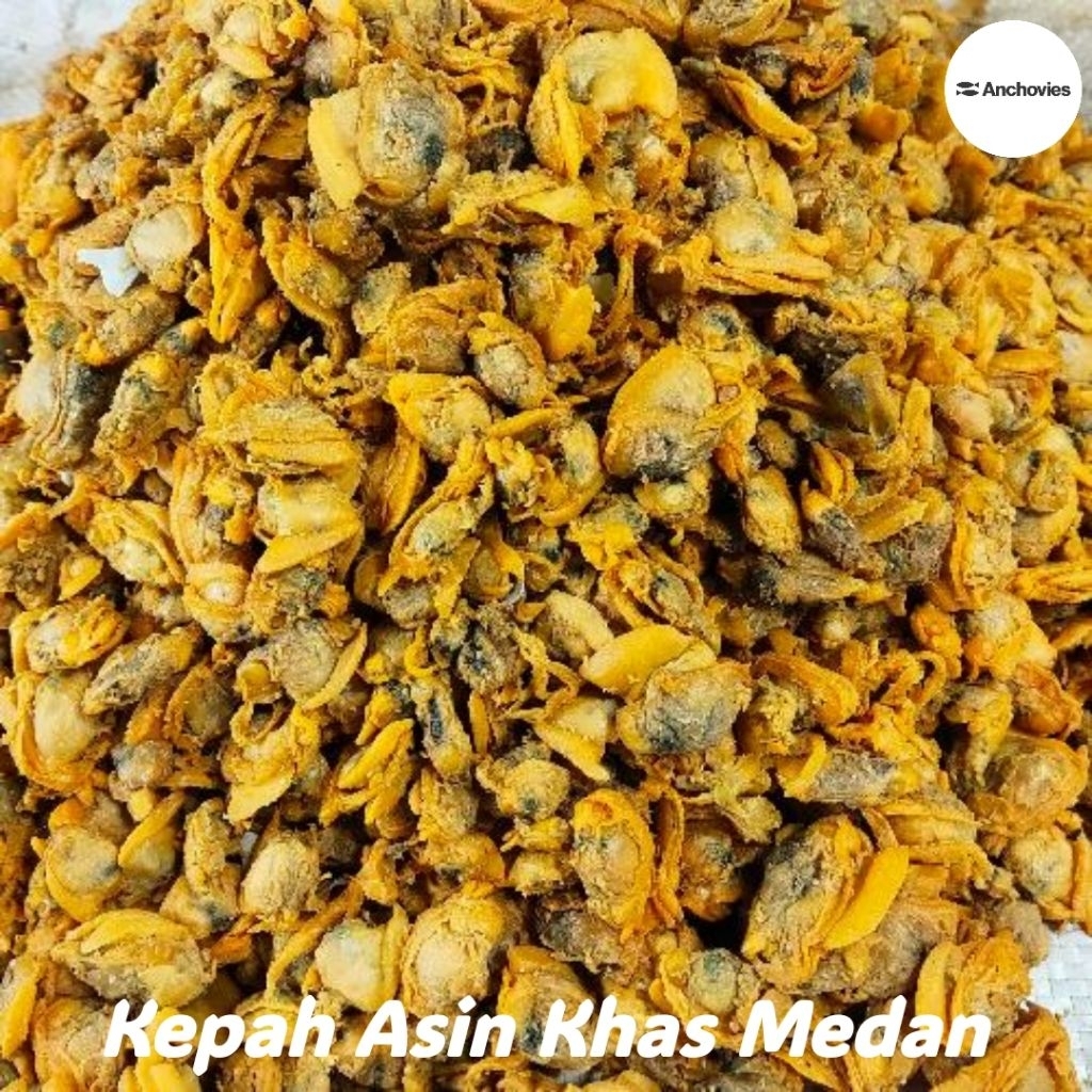 Kerang kering/kepah asin1kg/500/250gr