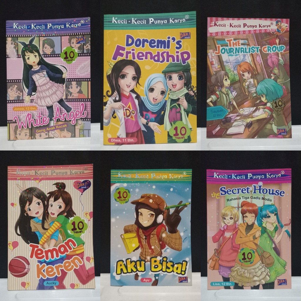 Buku KKPK Edisi 10 Tahun – Paket 6 Buku Anak Kecil-Kecil Punya Karya | Cerita Anak Seru & Edukatif