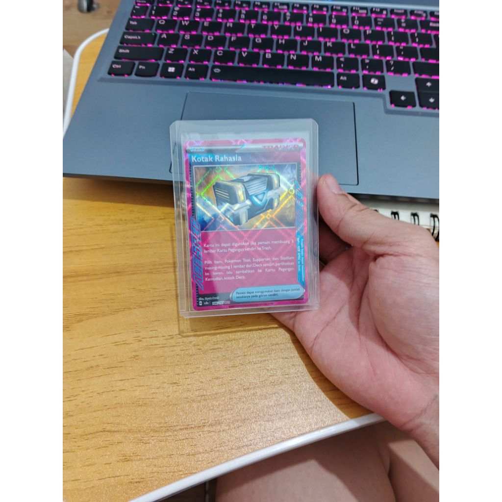 Kotak rahasia pokemon tcg ace