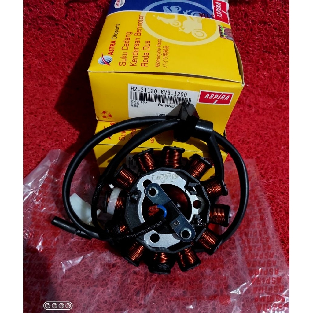 Spull Spul Set Assy Vario 110 Karbu,Spull Stator Comp Vario 110 Karbu Original