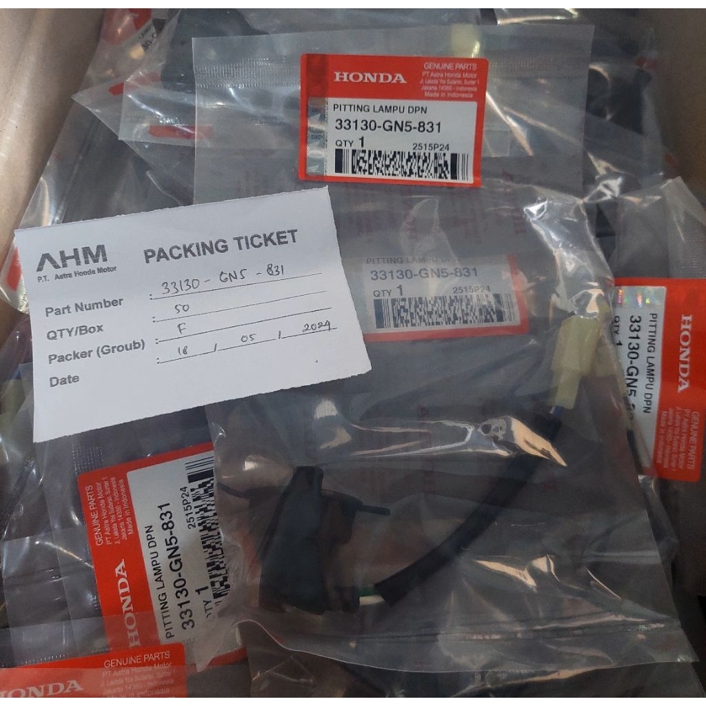 Fiting Lampu Depan Supra Grand Beat Kualitas Original Per 10 pcs