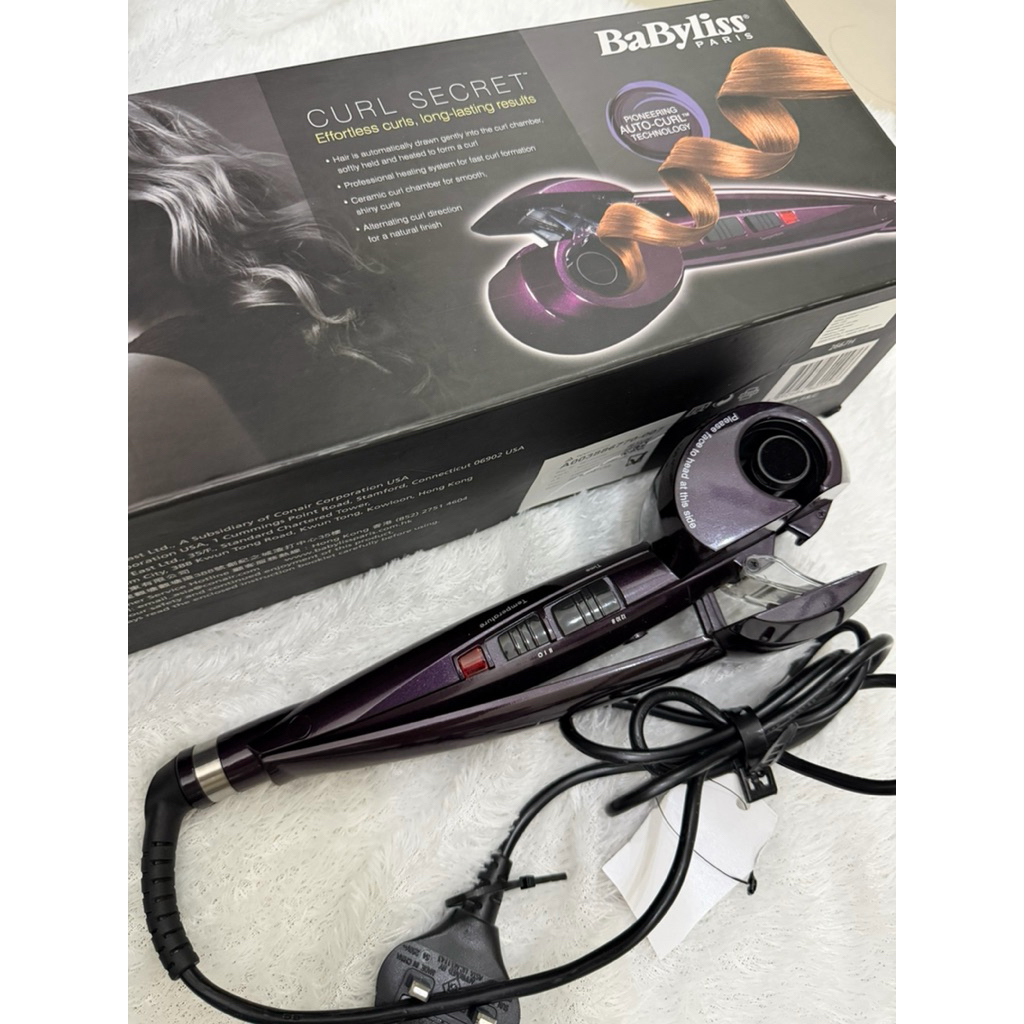 CATOKAN Babyliss Paris Automatic Curler Secret 2667H Keriting ORIGINAL PRELOVED BNIB