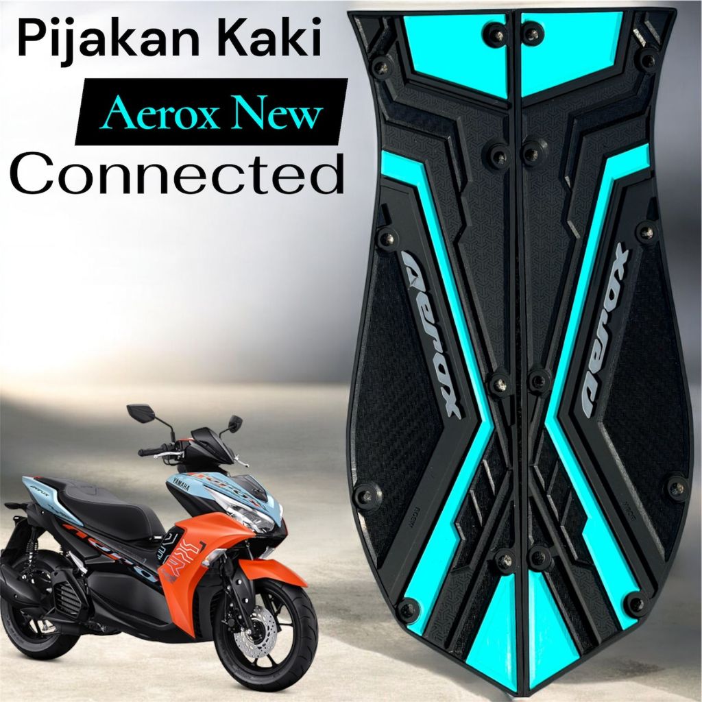 Karpet Motor Aerox 155 Connected Aksesoris Motor Bahan Karet