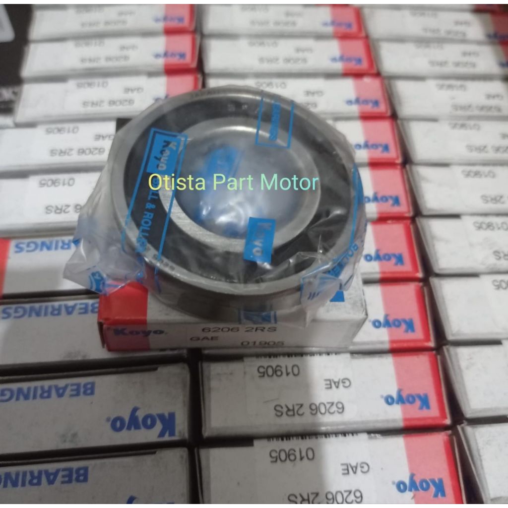 bearing koyo 6206 2rs koyo japan original