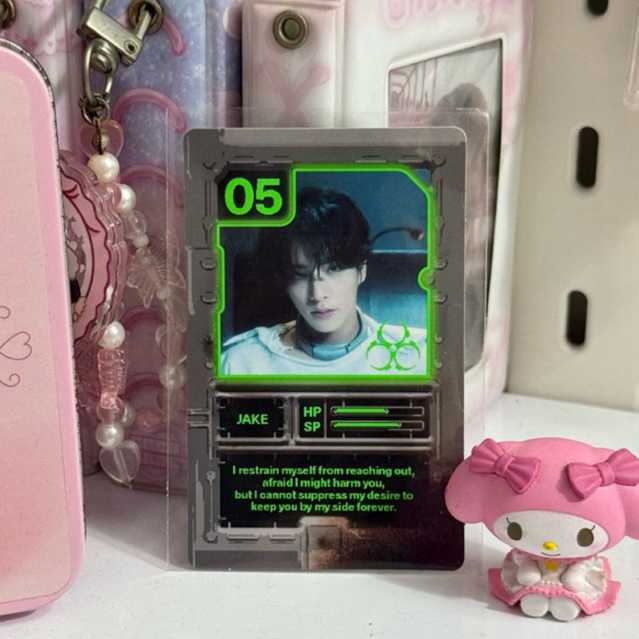 pc enhypen jake engene ver id card desire unleash enver idc du official photocard