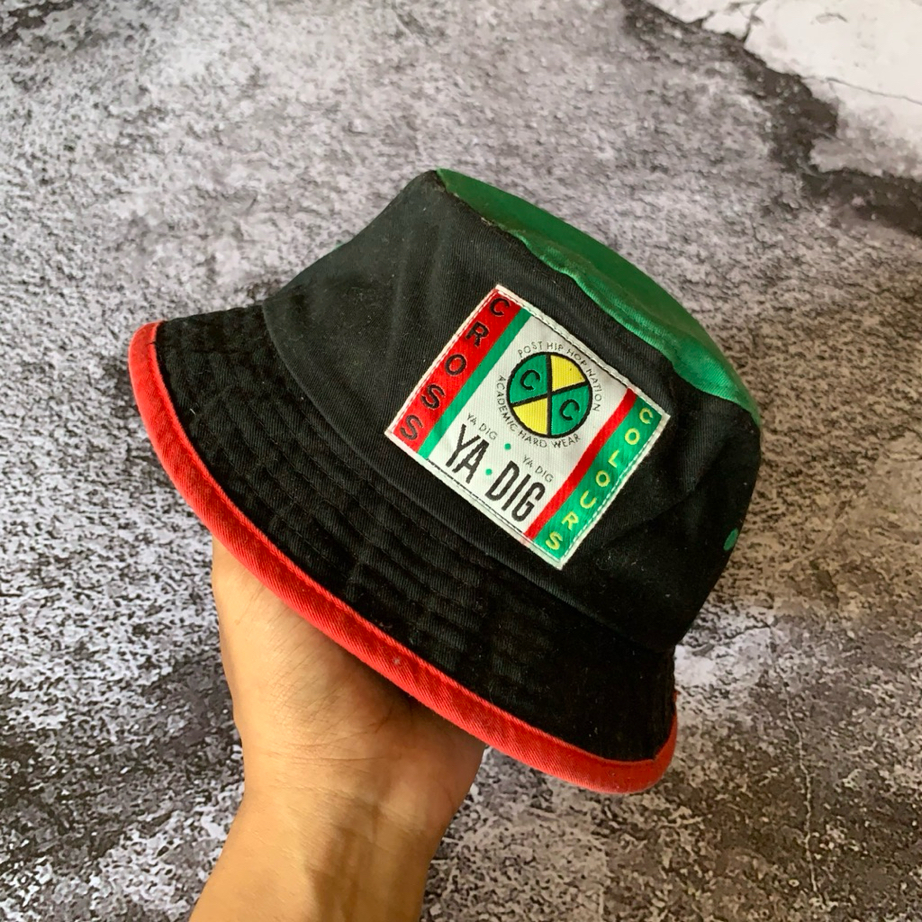 Cross Colours Ya Dig Ya Dig Bucket Hat | Topi Hip Hop