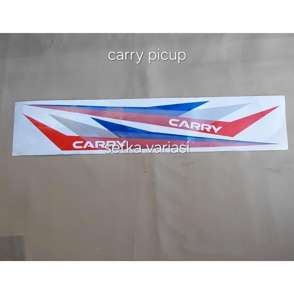 sticker stiker list body suzuki carry pick up lancip 2019 / stiker carry pick up new / sticker body 