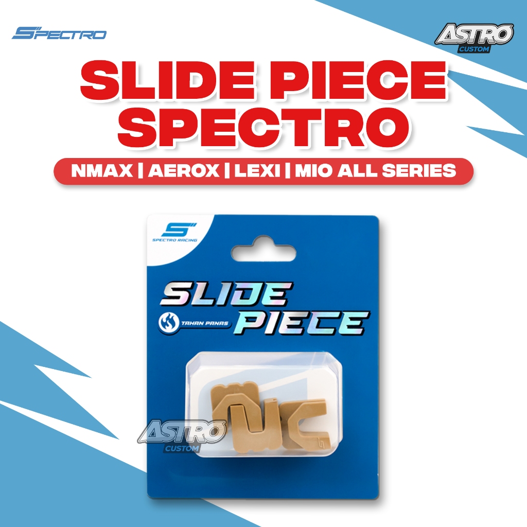 Spectro Slide Piece Nmax Aerox Lexi Mio Xeon Fino Piece Slide Slider Karet Tutup Rumah Roller Racing