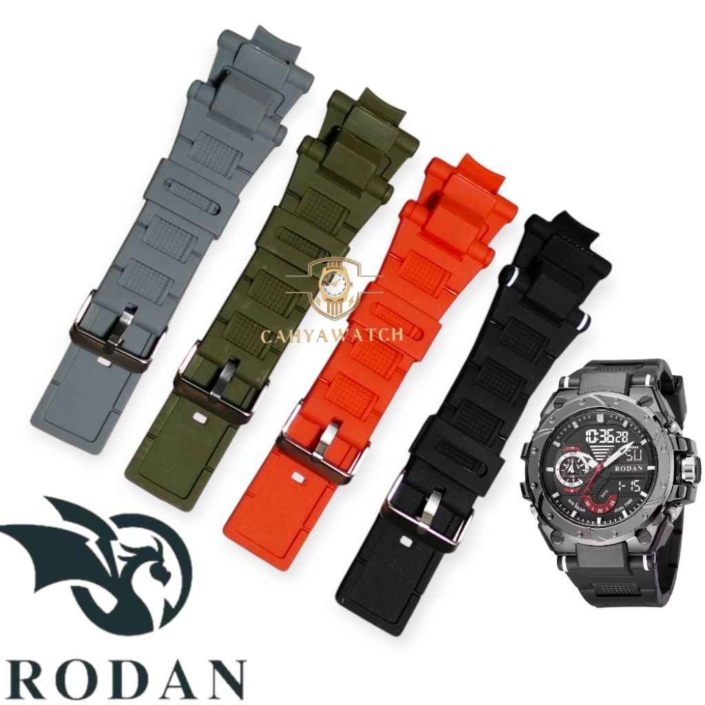 Strap Tali Jam Tangan Rodan 8060 Strap Jam Rodan 8060 Rubber