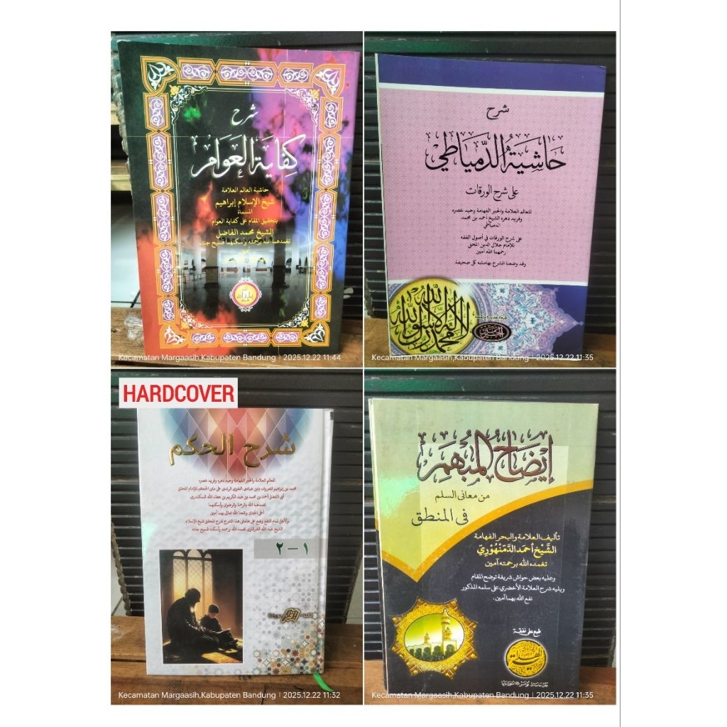 Kitab Bekas 4 pcs