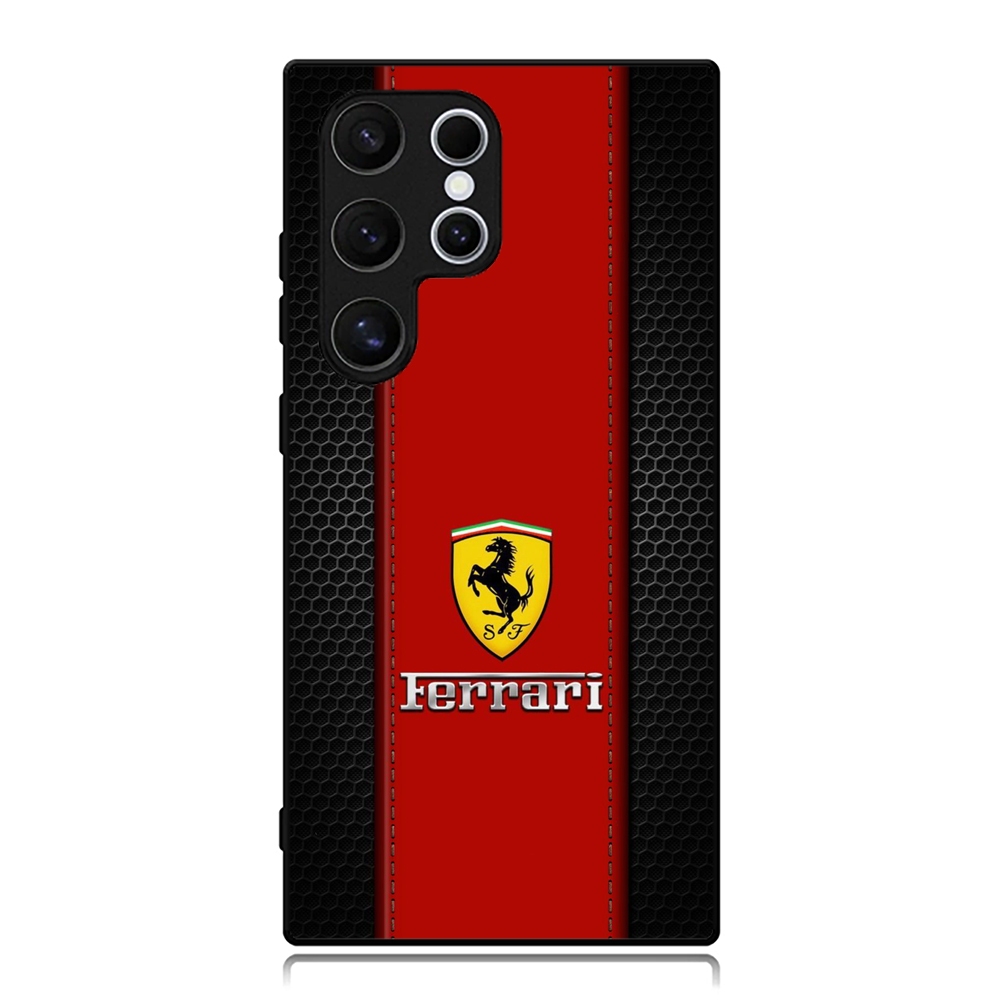 Samsung Case S25 S24 S23 S22 S21 S20 S9 S8 S7 S6 Ultra Plus FE Edge Softcase Ferrari Modern