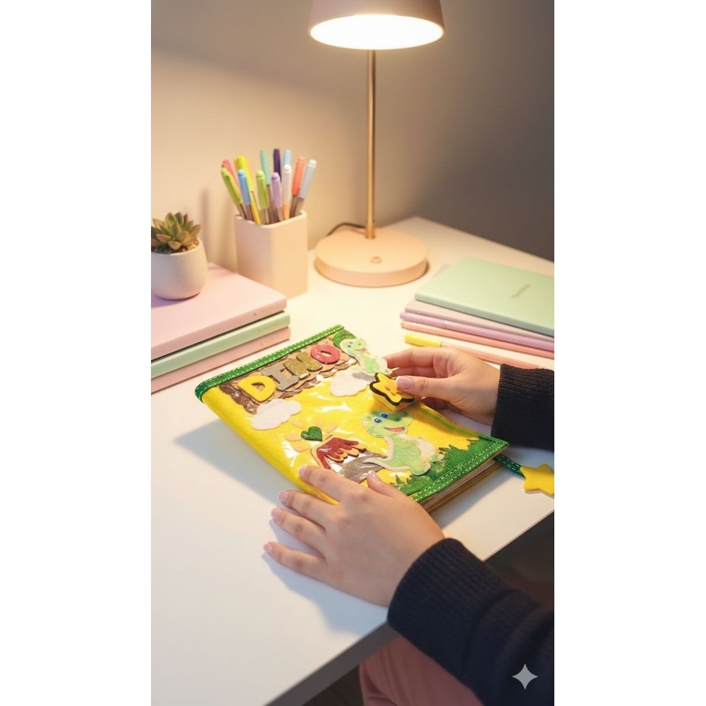 TERMURAH Sampul iqro kain flanel Iqro kecil, Qiroati, Prestasi, Umm.