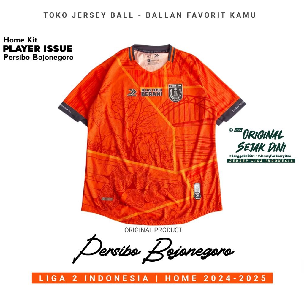 Jersey Persibo Bojonegoro Home Original