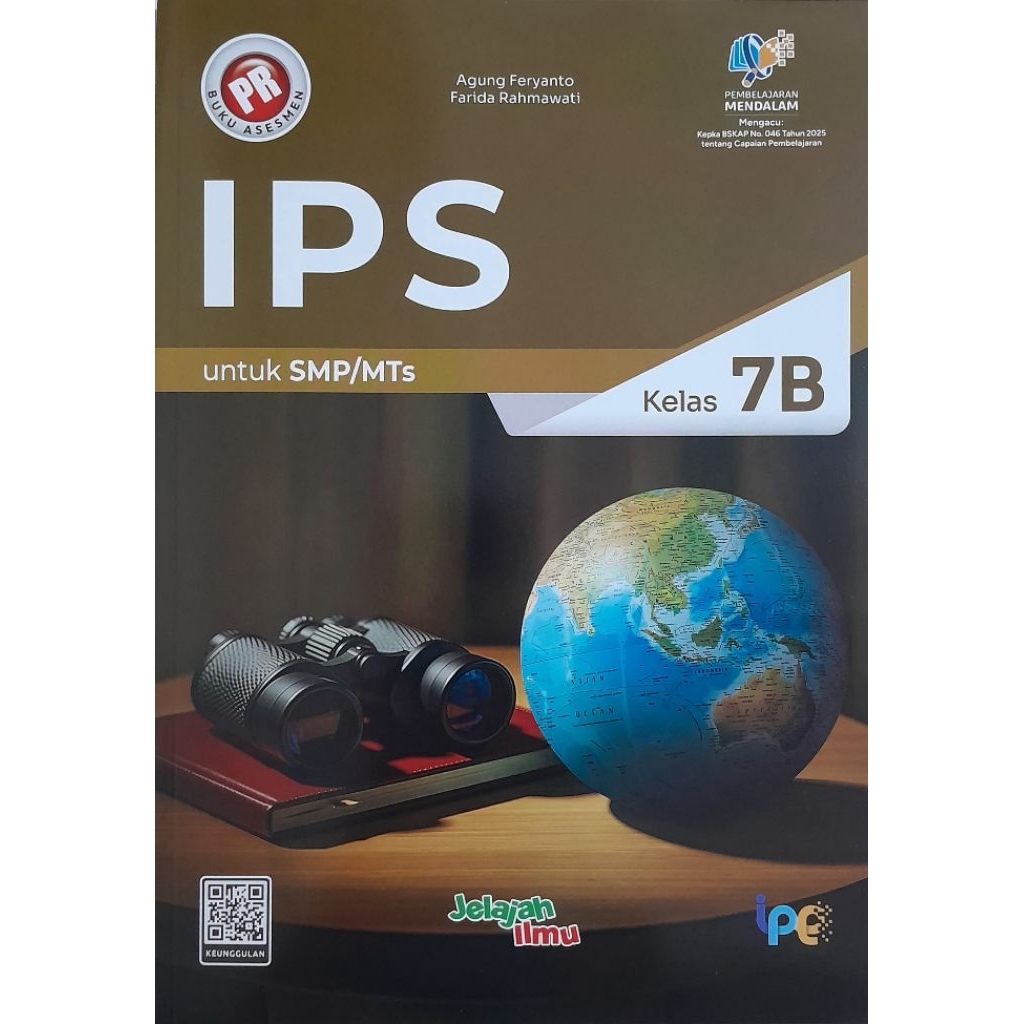 Buku PR/LKS IPS kelas 7b, 7 Semester 2 (Kurikukum Merdeka) Intan Pariwara
