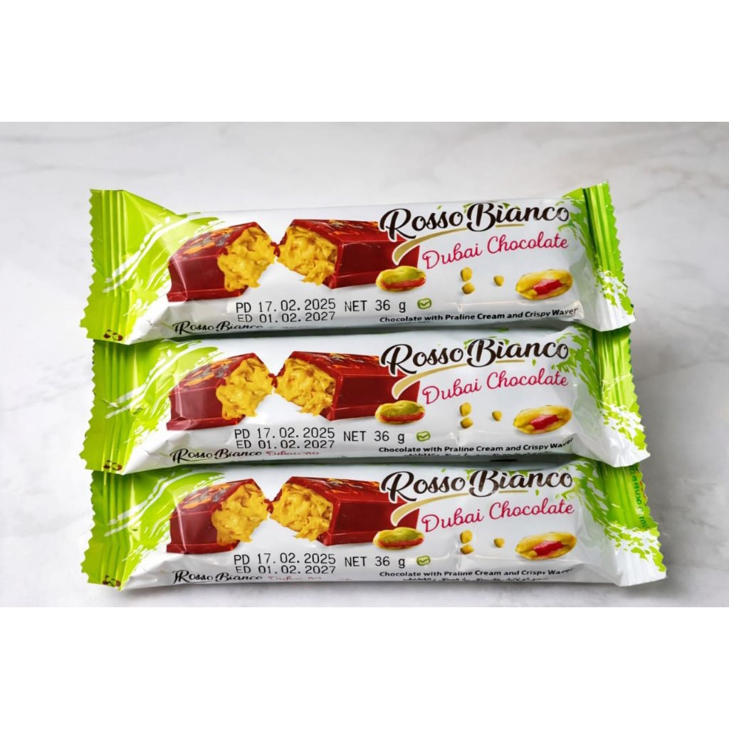 Rosso Bianco original coklat Dubai dari Madinah oleholeh haji umrah