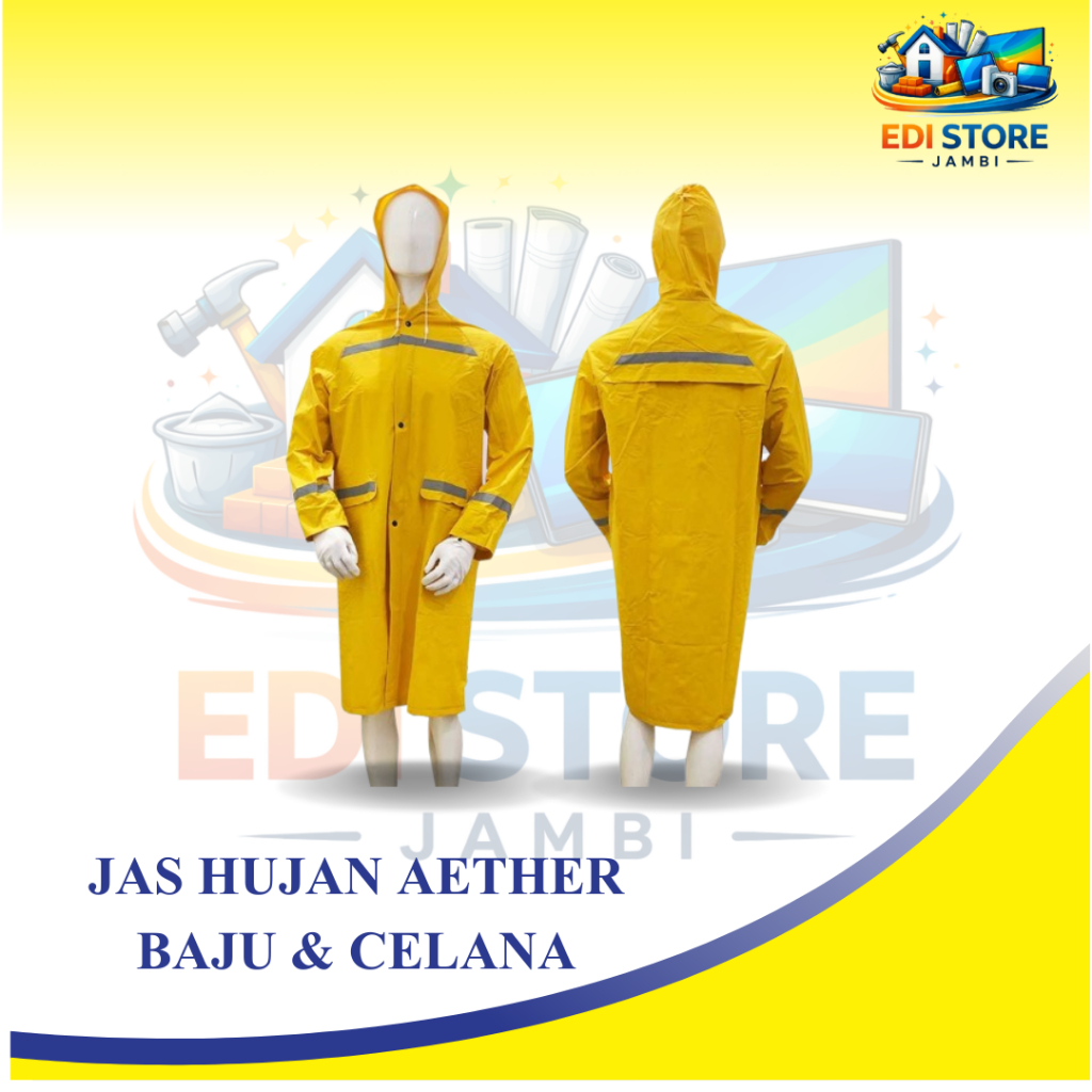 JAS HUJAN AETHER / JAS HUJAN BAJU & CELANA / JAS HUJAN ANTI BADAI
