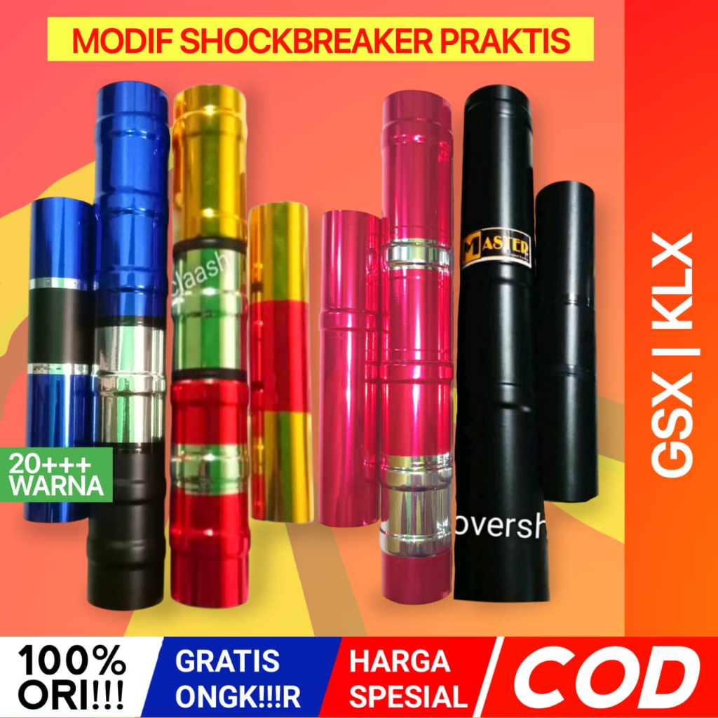 MASTER Cover Shock Sok Skok Depan Gsx Klx R S 150 150r Bf Tele Old New Depan