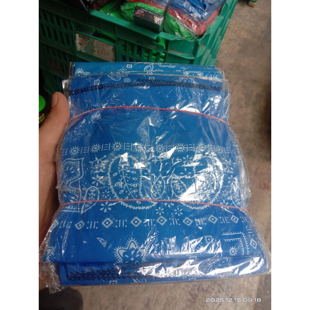 Slayer bandana biru harga 1 kodi