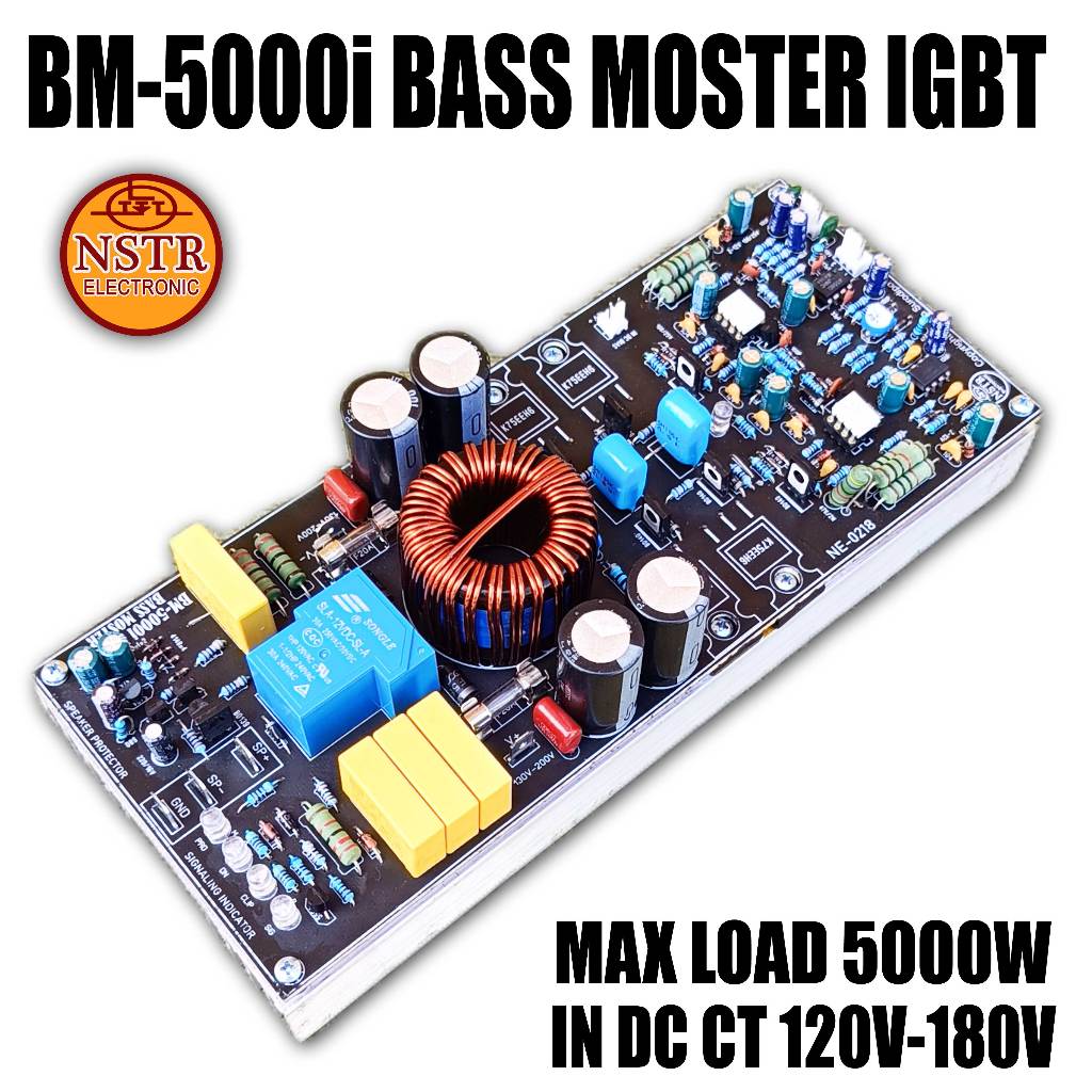 BM 5000 BASS MOSTER IGBT RAJANYA POWER CLASS D