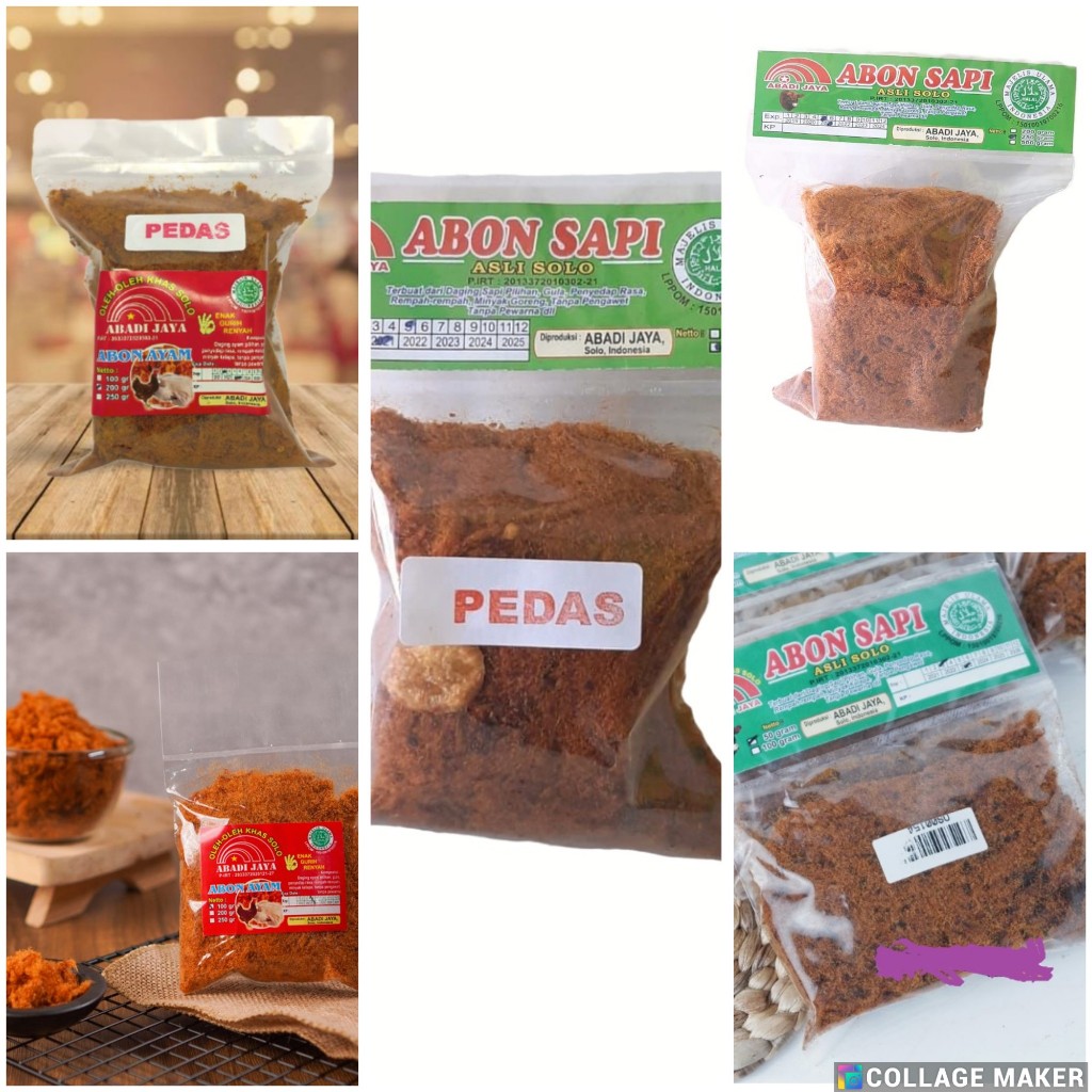 Abon Daging Ayam & Sapi Asli Solo