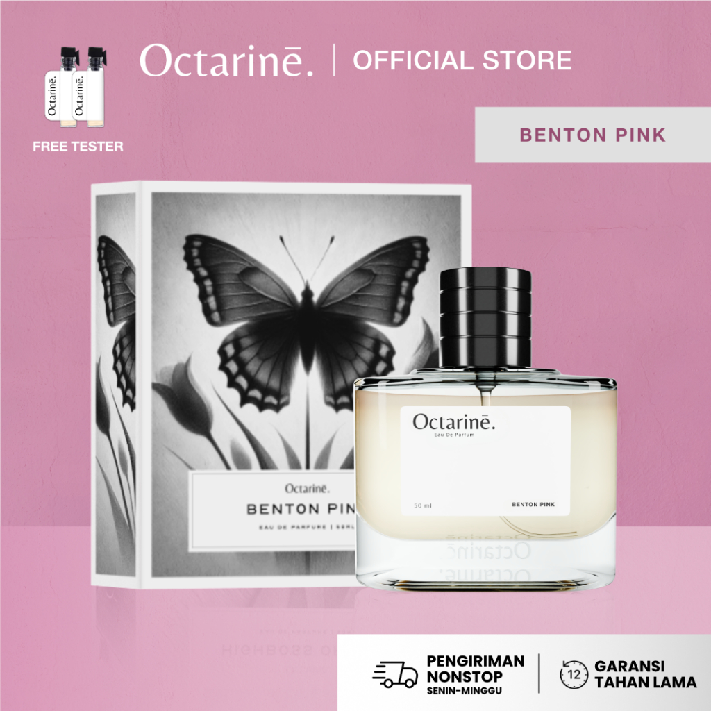 Octarine - Parfum Wanita Tahan Lama Aroma Manis Lembut Elegant Inspired By Colors Benton Pink | Parf