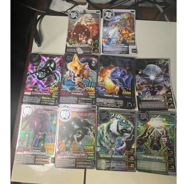 Kartu Animal Kaiser Card Silver rare ORI