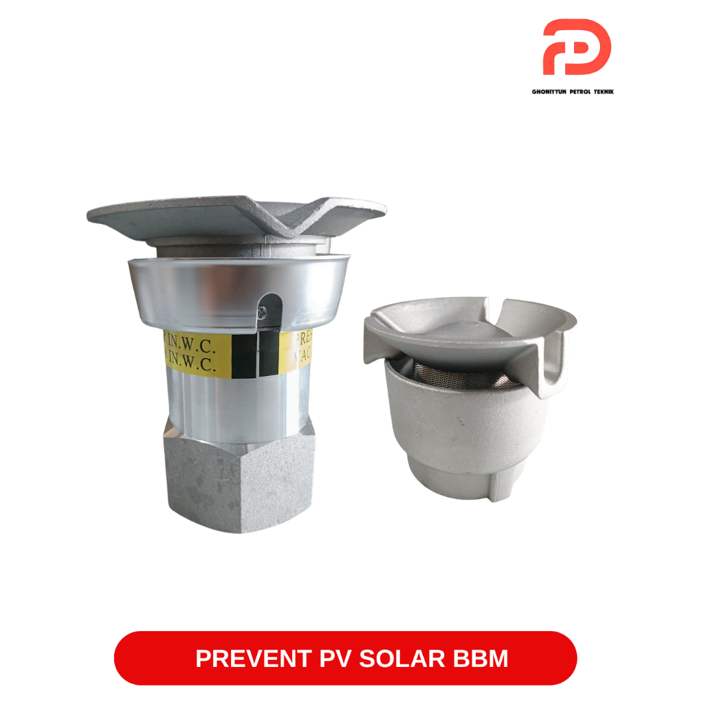 PV Vent Solar Valve dan PV Vent BBM SPBU PERTAMINA PERTASHOP PERTAMINI