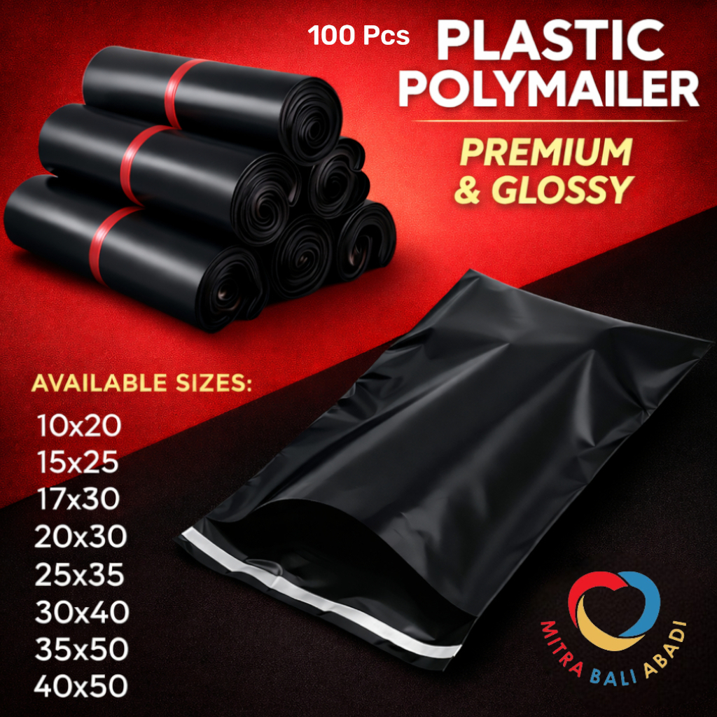 Polymailer Premium & Glossy - Plastik Polymailer -Plastik Packing - Bali Polymailer