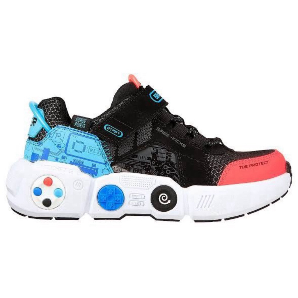 PRELOVED SKECHERS KIDS SHOES MULTI GAMETRONIX