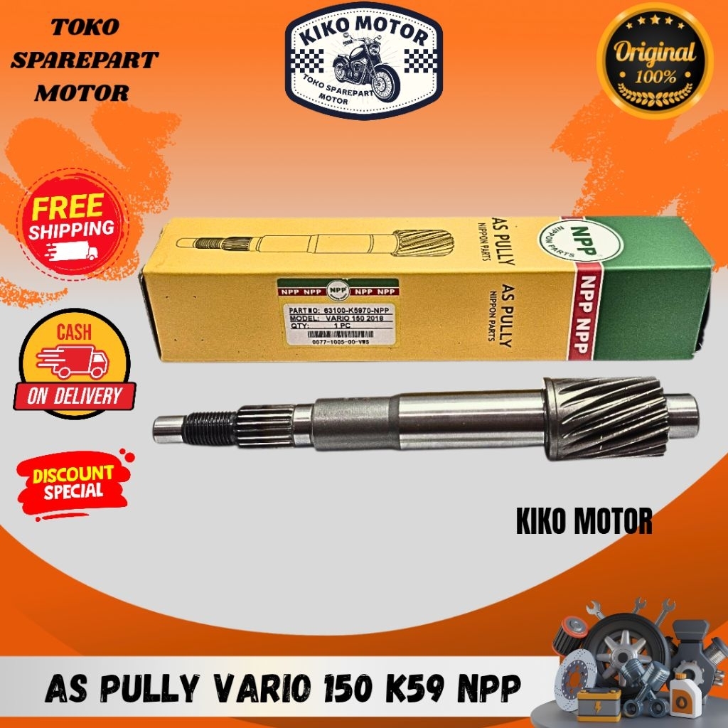 AS PULLY K59 VARIO 150 2015 NPP