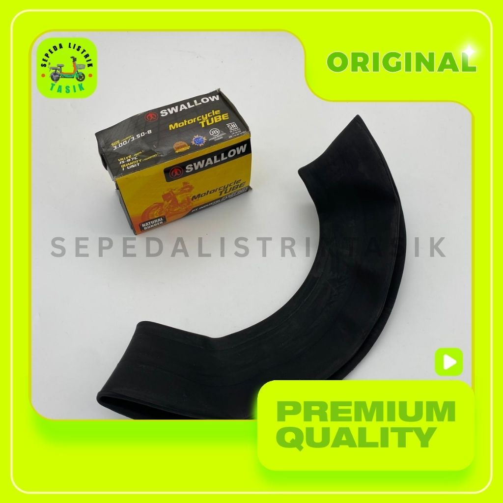 BAN DALAM SWALLOW 3.00 / 3.50 - 8 / SEPEDA LISTRIK RODA TIGA - SELIS261