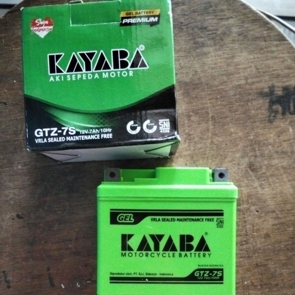 AKI KERING KAYABA HIJAU GTZ-7S PREMIUM 7A