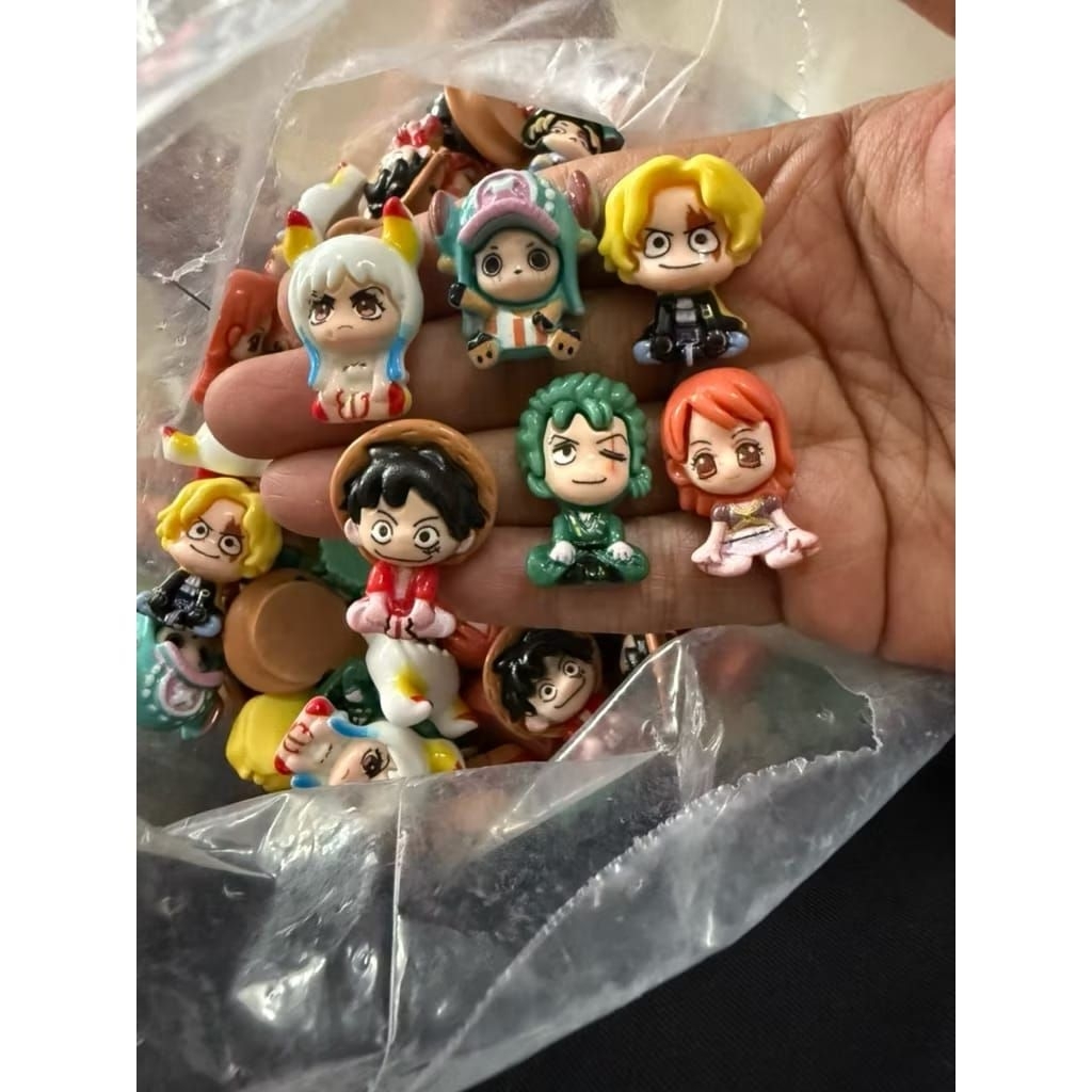20PCS CLAY RESIN KARAKTER ONE PIECE