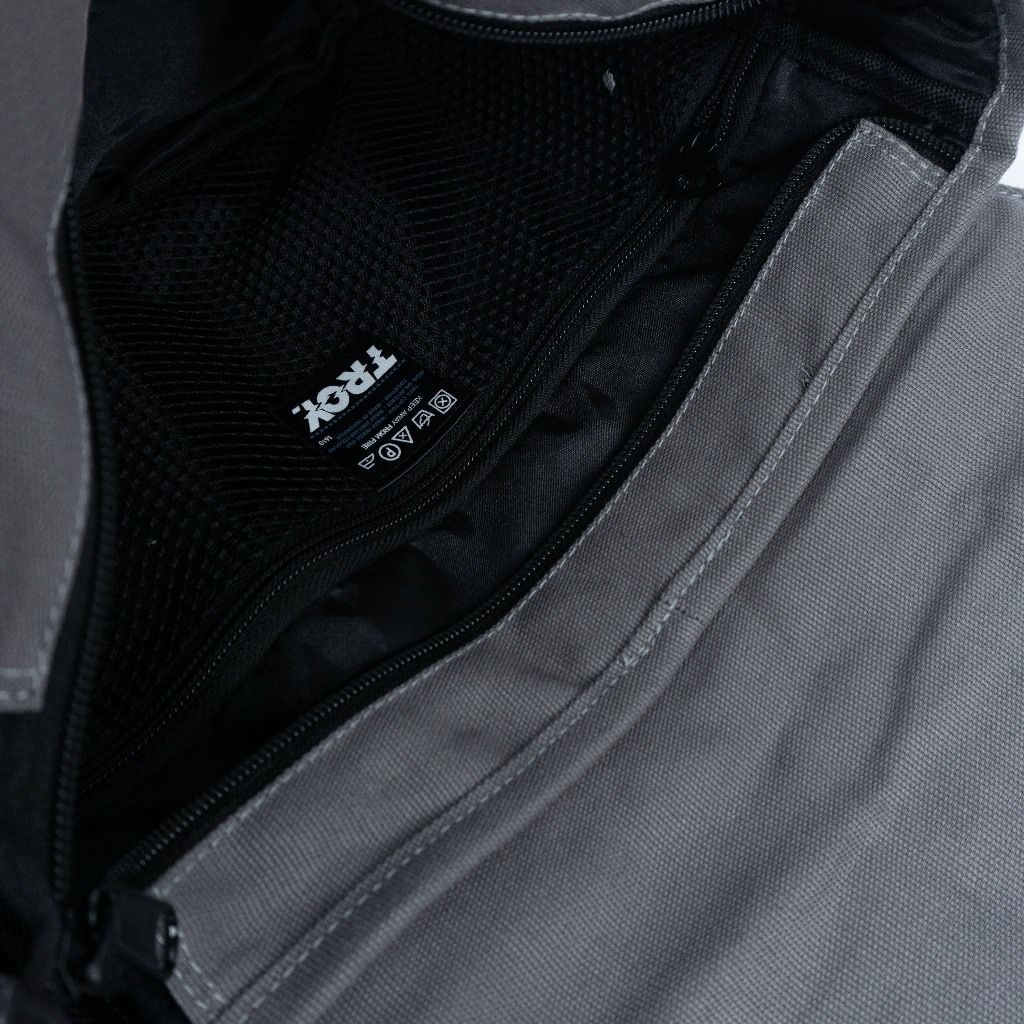 Troy Company Sling Bag Messenger Bag Psycholo - Tas Selempang Grey SBD 3500