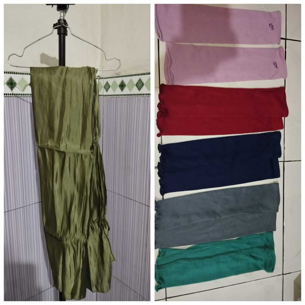 Preloved part 1 (pashmina dan handsock)