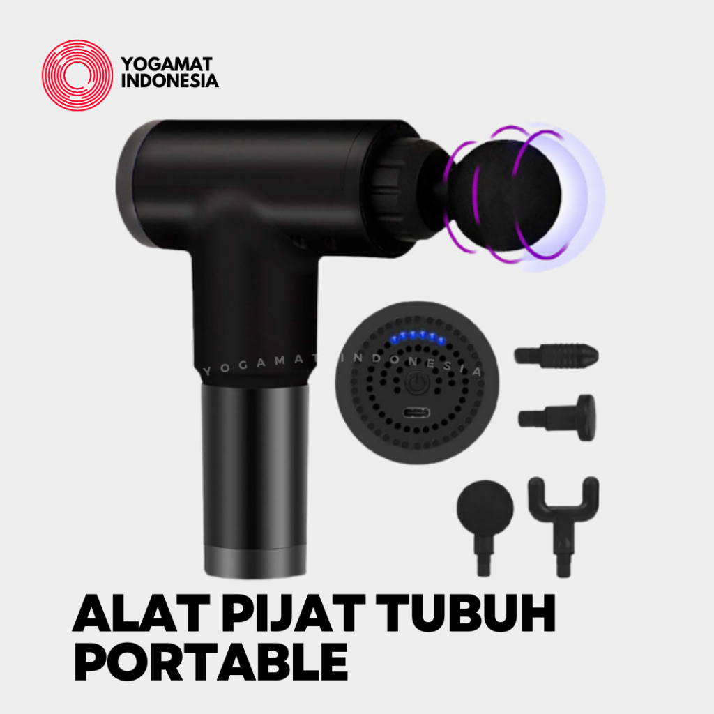 Alat Pijat Elektrik Portable Rechargeable Pereda Pegal Otot Leher Punggung / Alat Pijat Portable