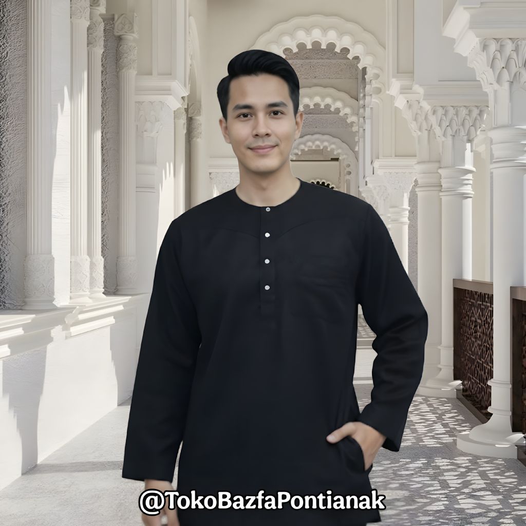 Baju Koko Kerah Oblong