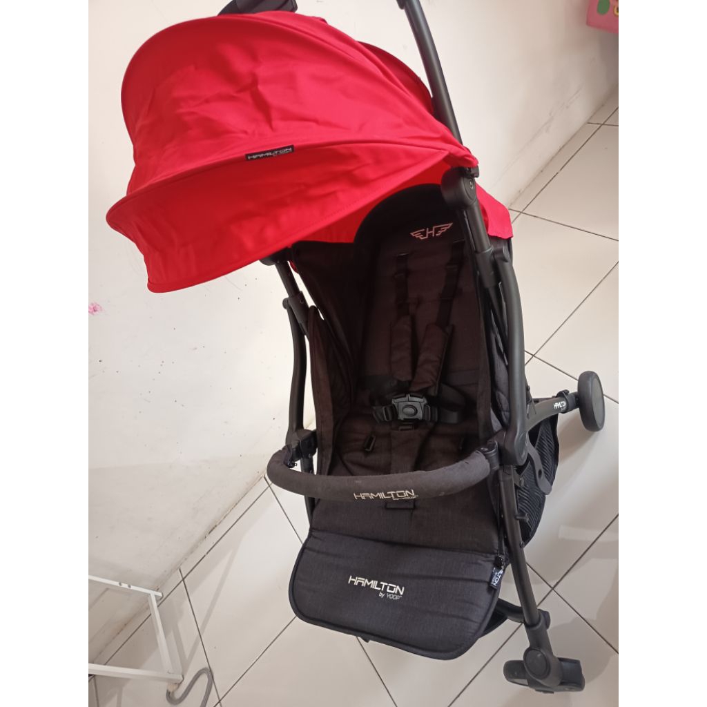 Stroller Magic fold Stroller melipat sendiri - Stroller Cabin Size - Stroller Ringan - stroller mura