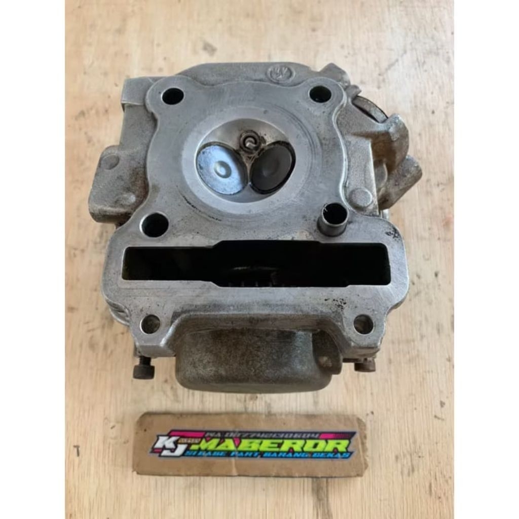 BLOK HEAD/BLOK KLEP FULL ISI SET MIO SPORTY MIO SOUL MIO SMILE ORI COPOTAN ASLI YAMAHA