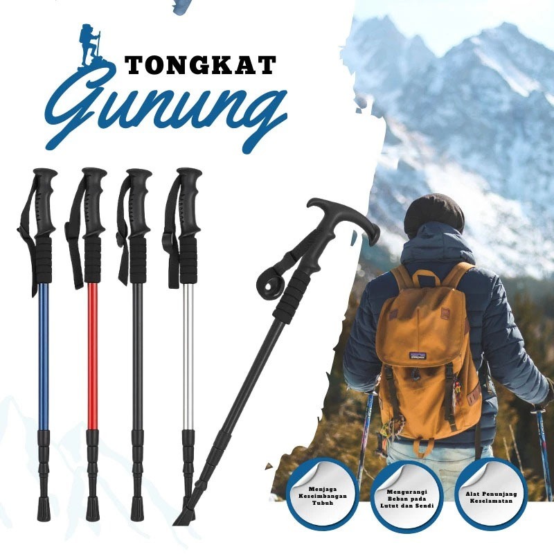 Trekking poles | Tongkat Mendaki gunung | Tongkat Gunung