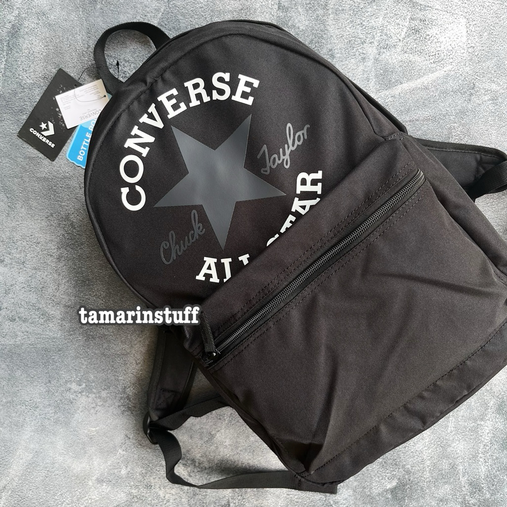 Backpack Converse All Star Patch Black,Green Army,Maroon Original Resmi Pt Map