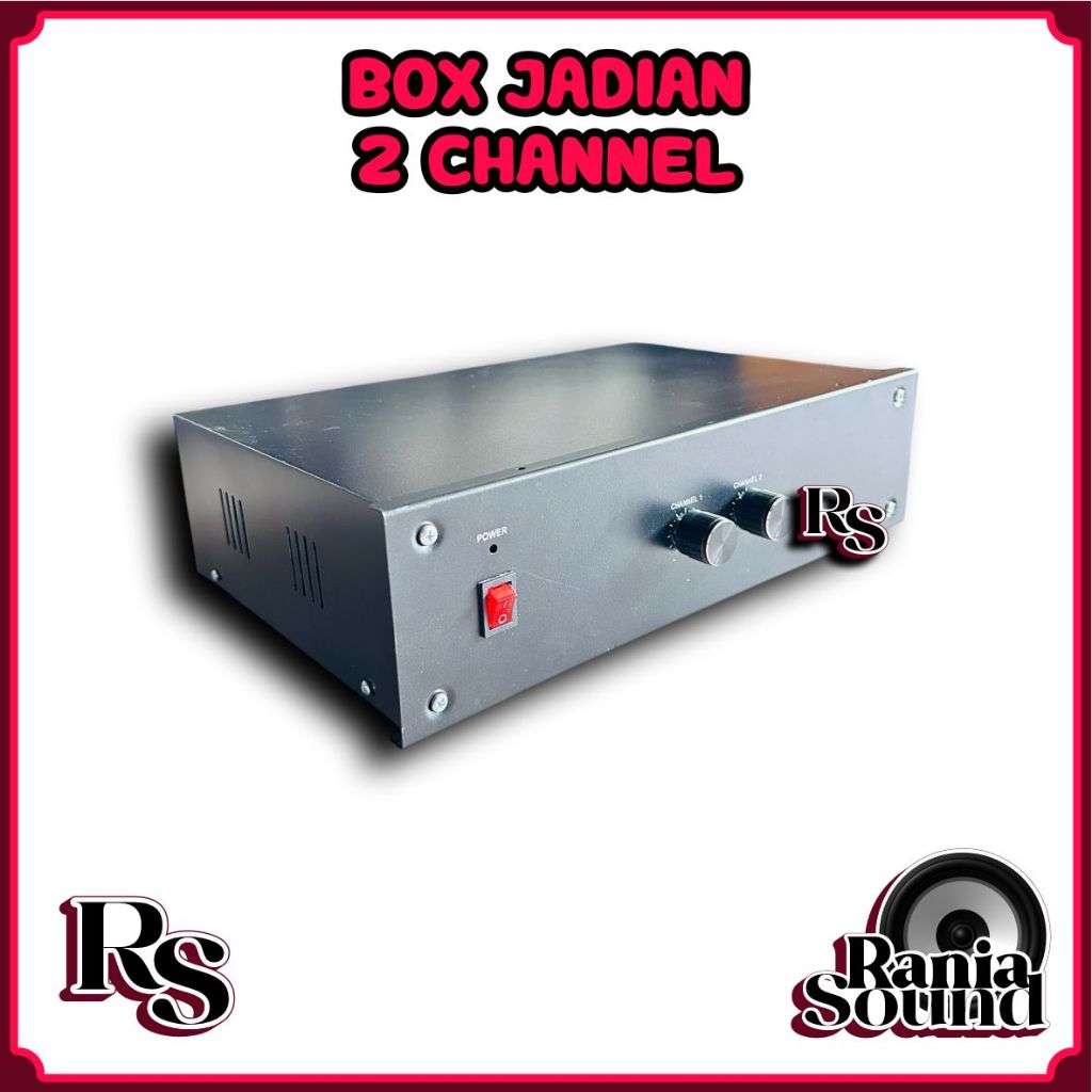 (POWER JADIAN) Power Amplifier RAKITAN 2 CHANNEL 5 Amper ups