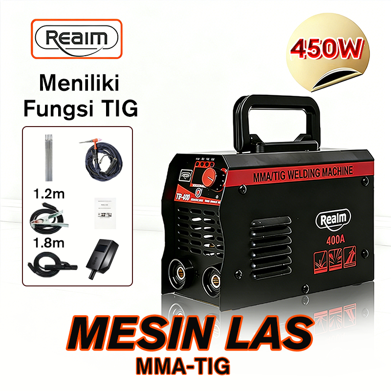 REAIM Mesin Las MMA-TIG Inverter 450 watt welding machine Mesin las listrik Mesin trafo las
