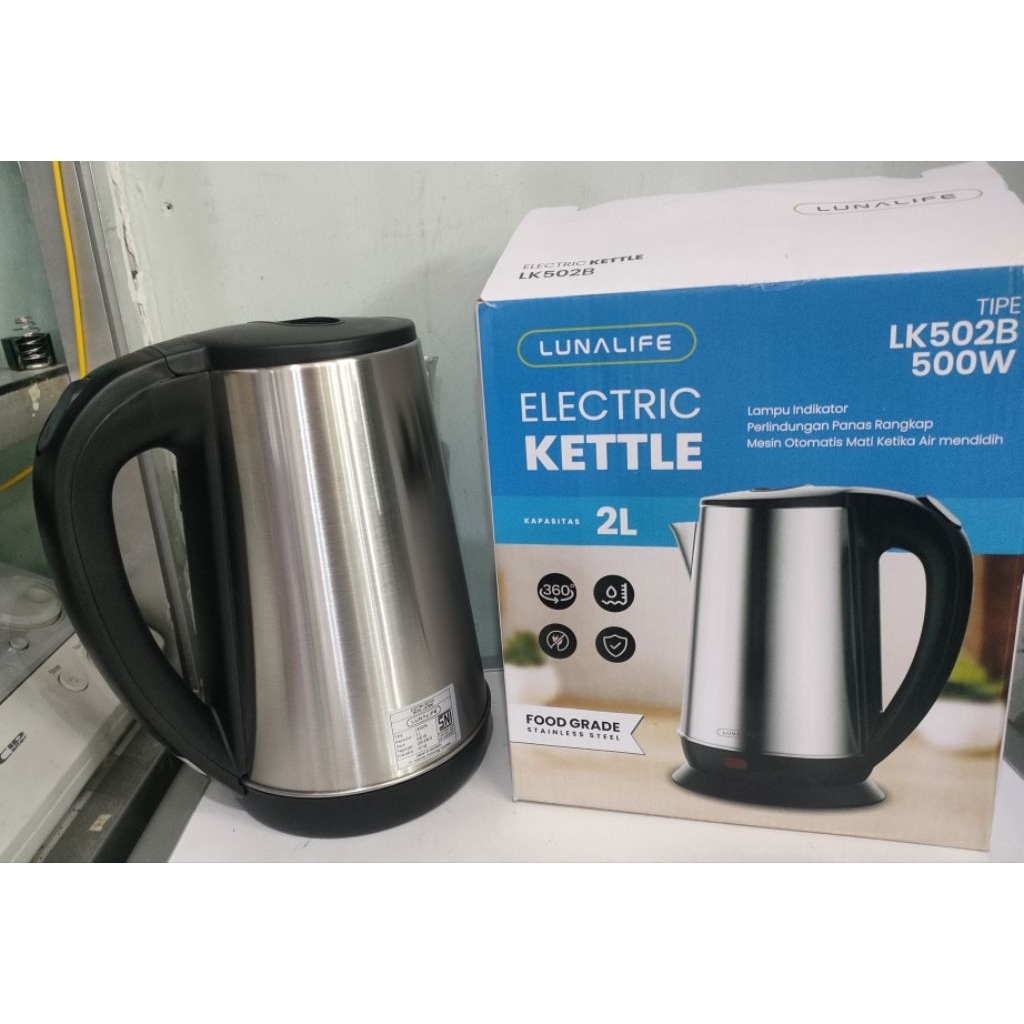 ketel elektrik metalik