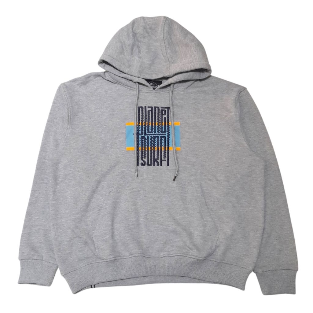 Hoodie Planet Surf Original Pria Turm 22E Grey