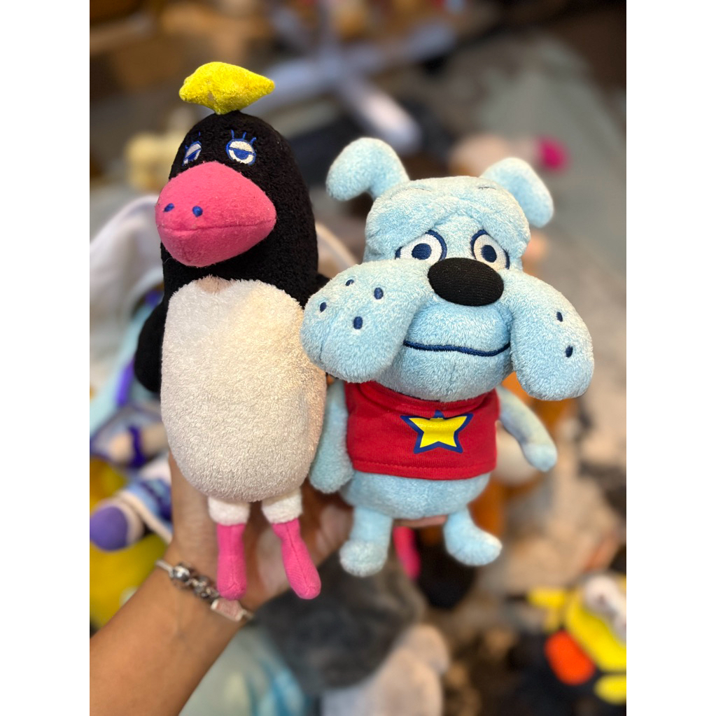 Sorakara Pinguin & & Dog Boneka