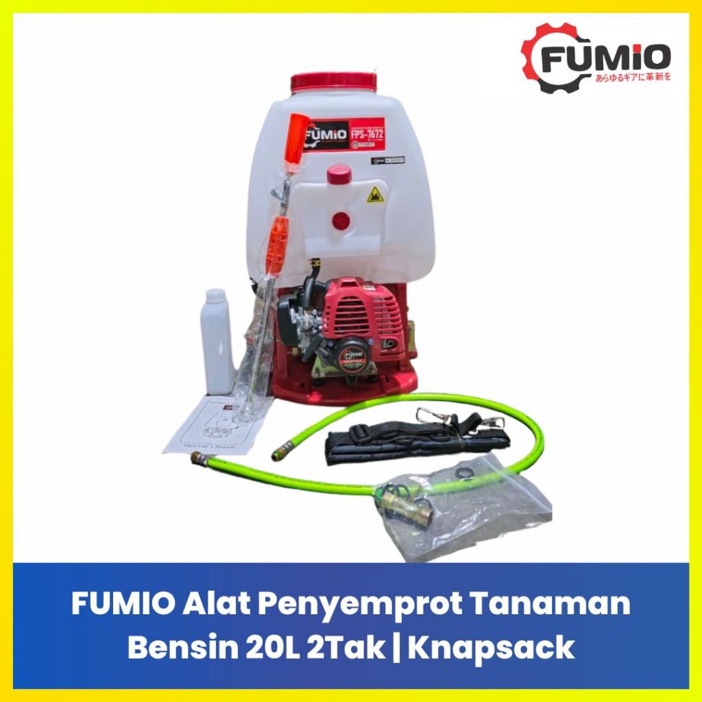FUMIO Mesin Semprot Pertanian 20 Liter Knapsack Sprayer 2 Tak Original