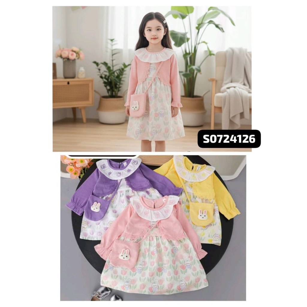 DRES ANAK ROMPI TAS KELINCI